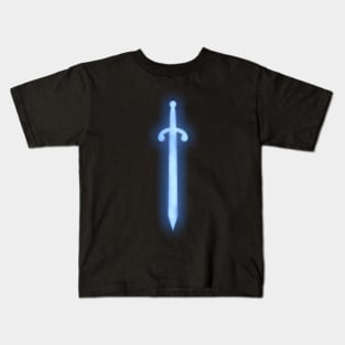 Spiritual Weapon (Blue Sword) Kids T-Shirt